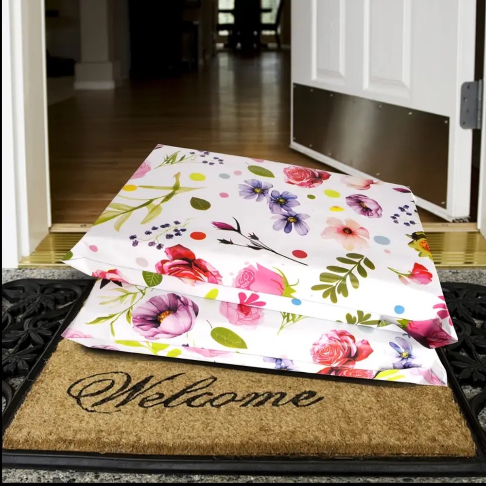 20 Floral Poly Mailers 10x13” - Picture 6 of 6